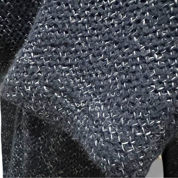 294 ZARA | EUC Turkey Women’s Blue Open Front Knit Cardigan Sweater (size M) - Picture 7 of 12